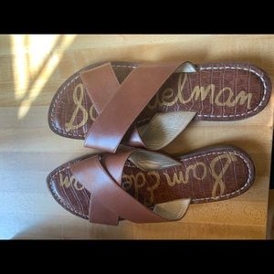 Sam Edelman Kora Slide Sandal Tan Size 8